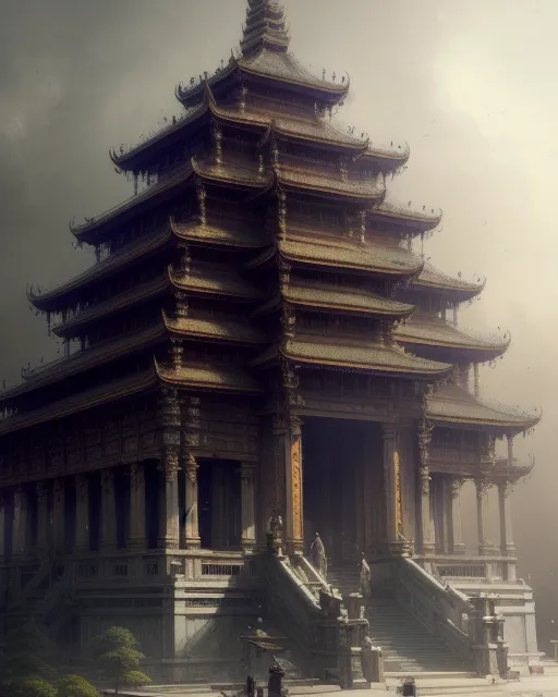 Atmospheric Temple