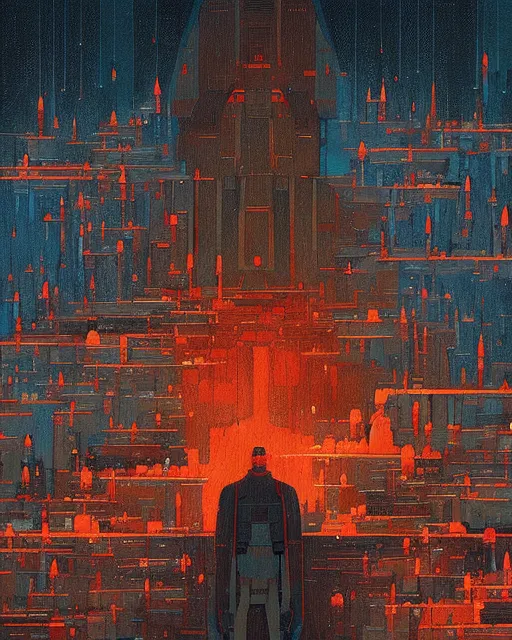 The Pentagon is the Mothership, by alena aenami, by josan gonzalez, Storybook Illustration, ralph mcquarrie