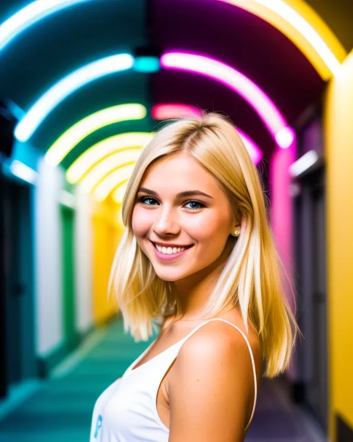 A beautiful woman. - Free AI Photo Generator - starryai