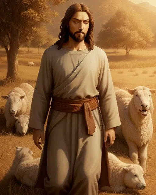 I am the good shepherd. The good shepherd gives His life for the sheep