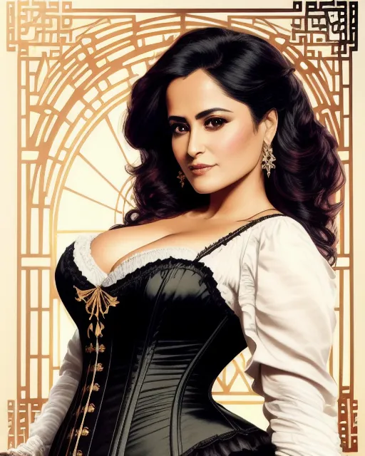 Beauty detailed Victorian corset hd, - AI Photo Generator - starryai