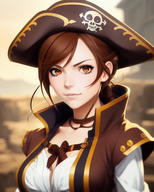 Jack Sparrow Anime Female Piracy Art Pirate Girl mammal manga piracy  png  PNGWing