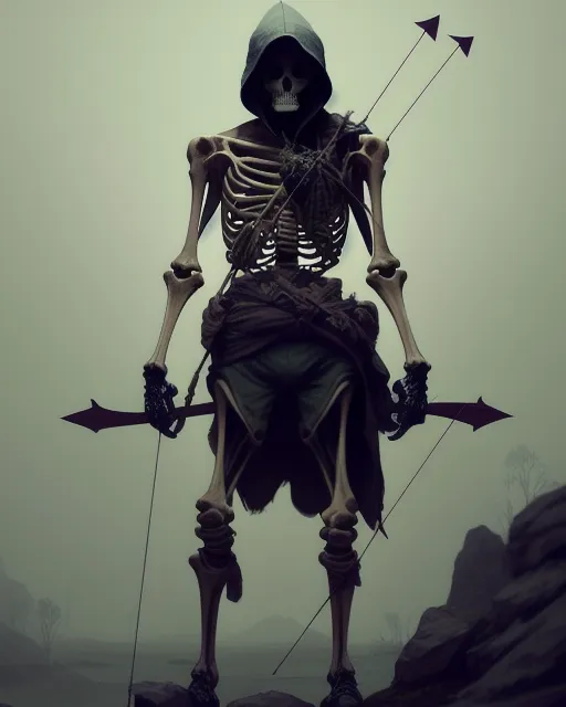 Skeleton archer