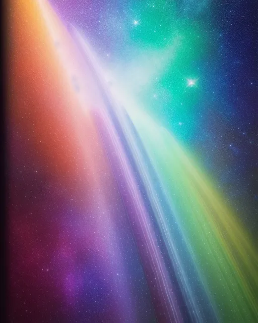 behind times, galactic, colorful, - Free AI Photo Generator - starryai