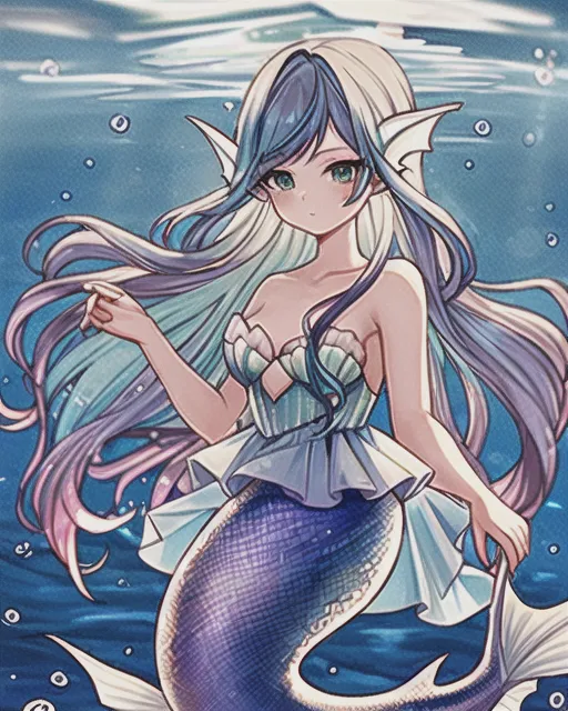 Mermaid girl  Anime Amino
