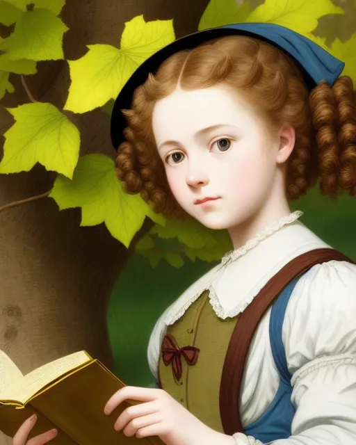 Under Sycamore Tree - Free AI Photo Generator - starryai