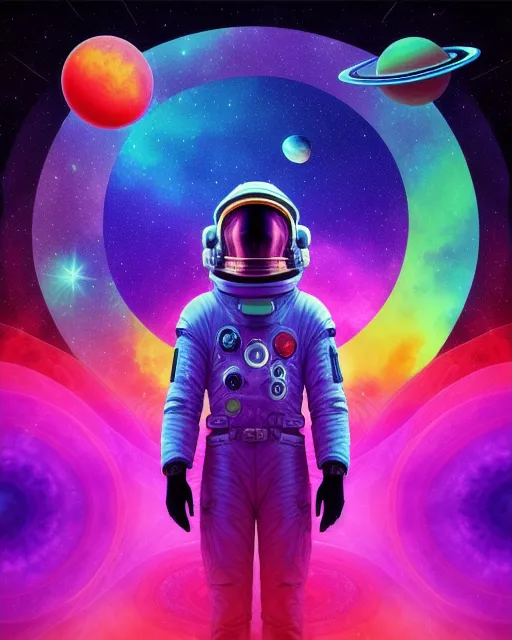 Psychedelic inner space adventure