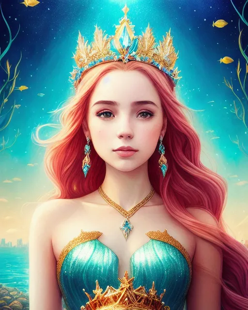 Ocean's Queen - AI Photo Generator - starryai