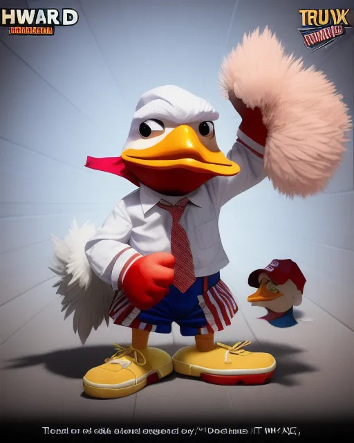 Donald Duck - Free AI Photo Generator - starryai