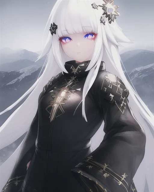 White hair anime girl Wallpapers Download | MobCup