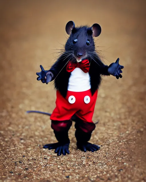 Mickey mouse - AI Photo Generator - starryai