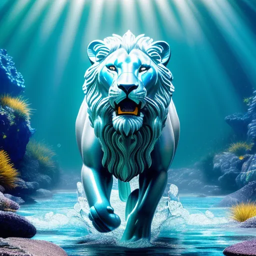 water lion