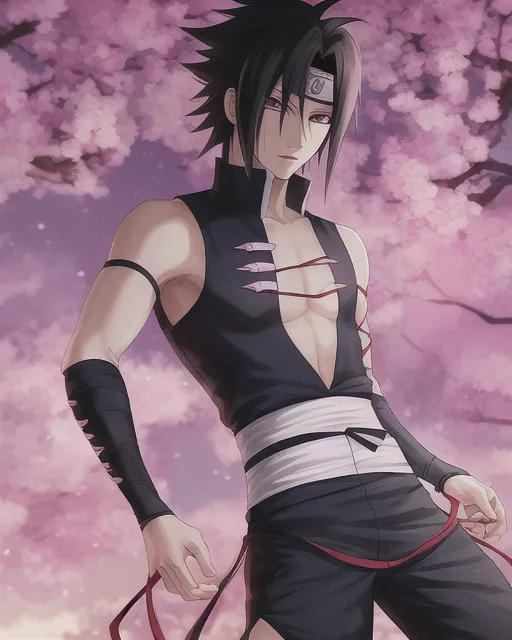 Fanart, Sasuke Uchiha (Clássico)