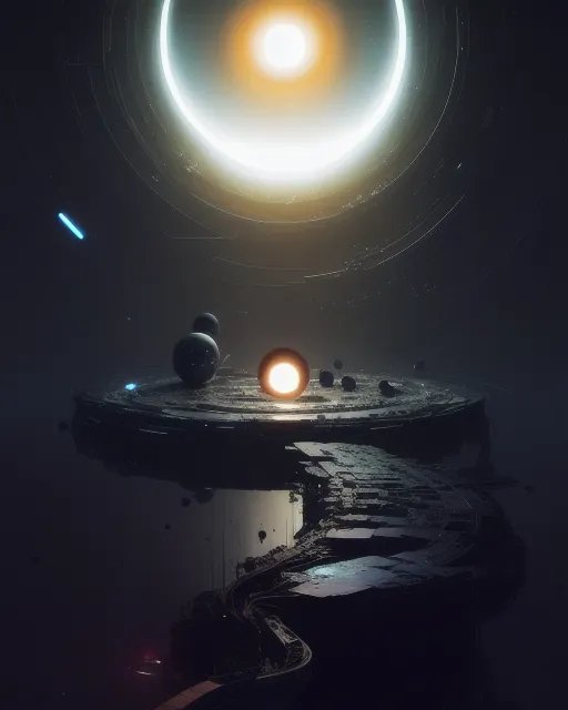 Black hole - Free AI Photo Generator - starryai