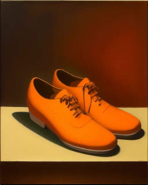 Orange Shoes