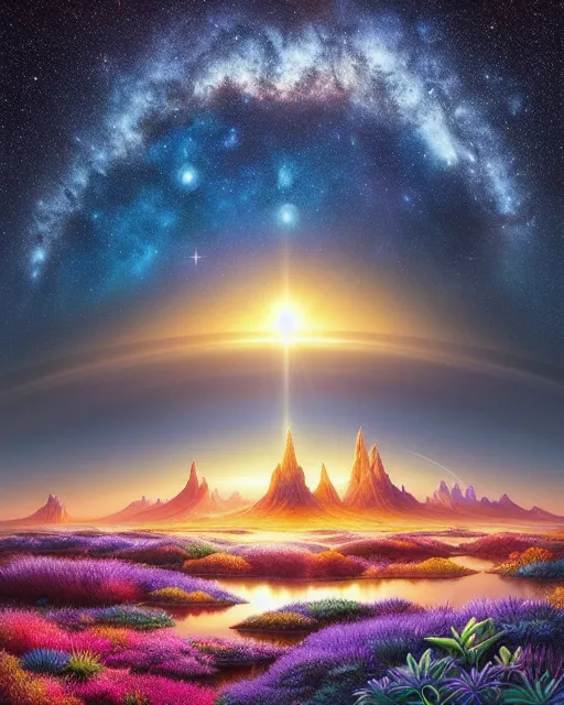 Cosmic Fantasy - Free AI Photo Generator - starryai
