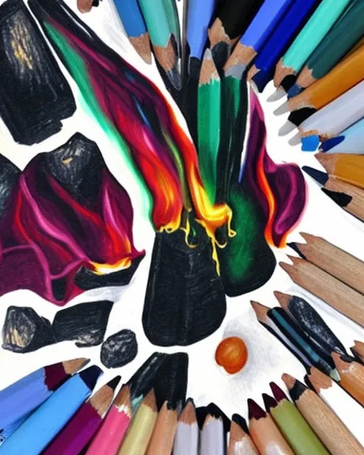 Flipkartcom  BROK Art Box with Color Pencil Crayons Water Color Sketch  Pens Pieces Color Kit  Color Kit