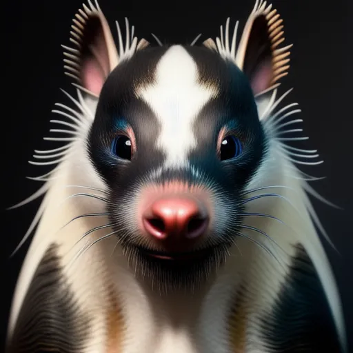 100 skunk ai generated images starryai