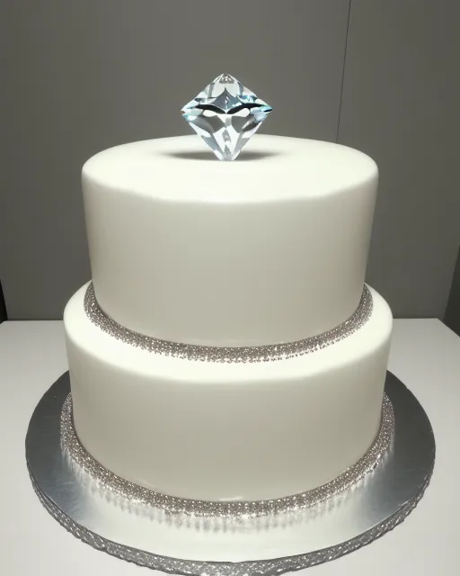 Diamond cake - AI Photo Generator - starryai
