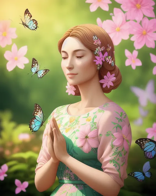 a captivating portrait a woman - Free AI Photo Generator - starryai