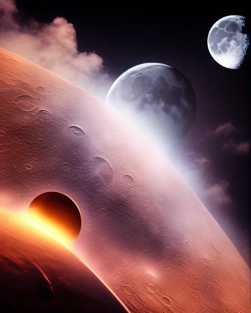 Moon stars - Free AI Photo Generator - starryai