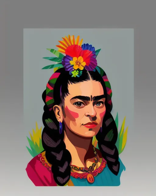 , 2d vector illustration art, - Free AI Photo Generator - starryai