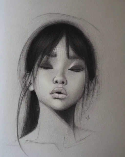 chinese face drawing