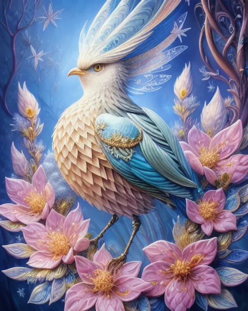 Fantasy bird - Free AI Photo Generator - starryai