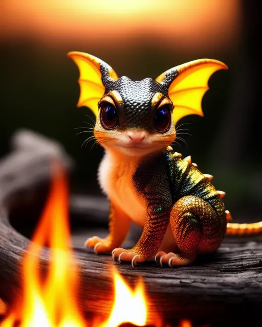 baby fire dragons