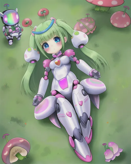 Robo Rabbit Girl Robo Rabbit? - Free AI Photo Generator - starryai