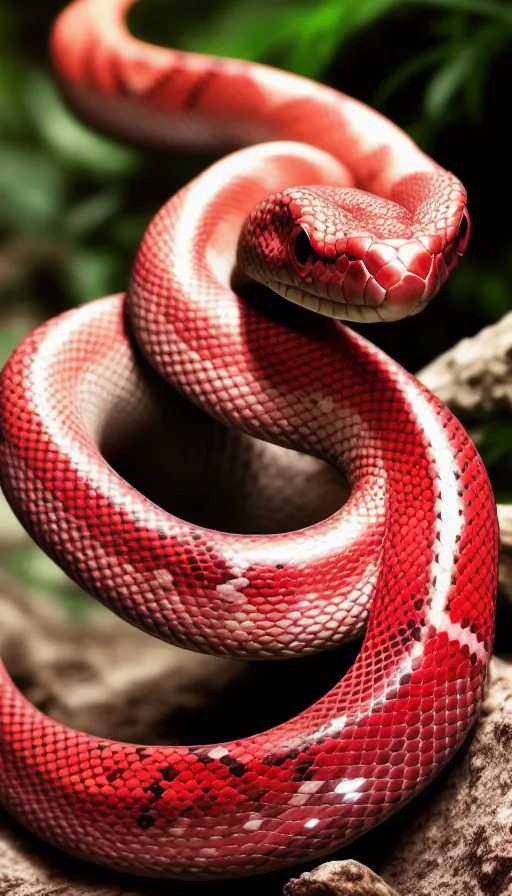 Ruby snake - Free AI Photo Generator - starryai