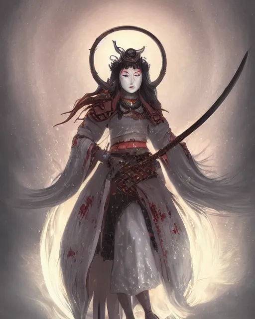 Amaterasu, beautiful d&d character dnd - AI Photo Generator - starryai