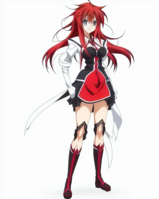 High school DxD: Rias Issei's - AI Photo Generator - starryai