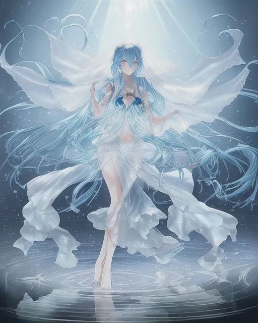 Watchful Aqua Goddess Grau  Legend of the Cryptids Wiki  Fandom