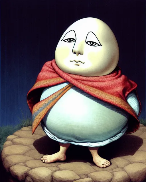 Humpty Dumpty had a great shawl