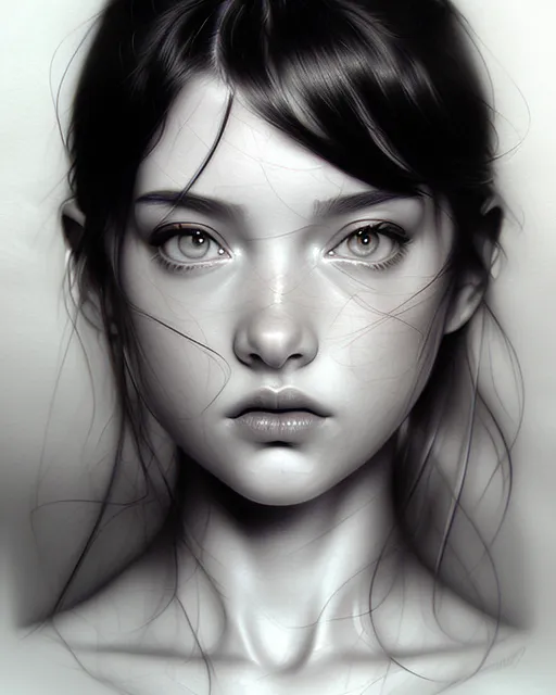Ultra realistic portrait a wolf girl, - AI Photo Generator - starryai