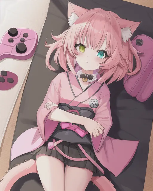 Cat Girl Gamer