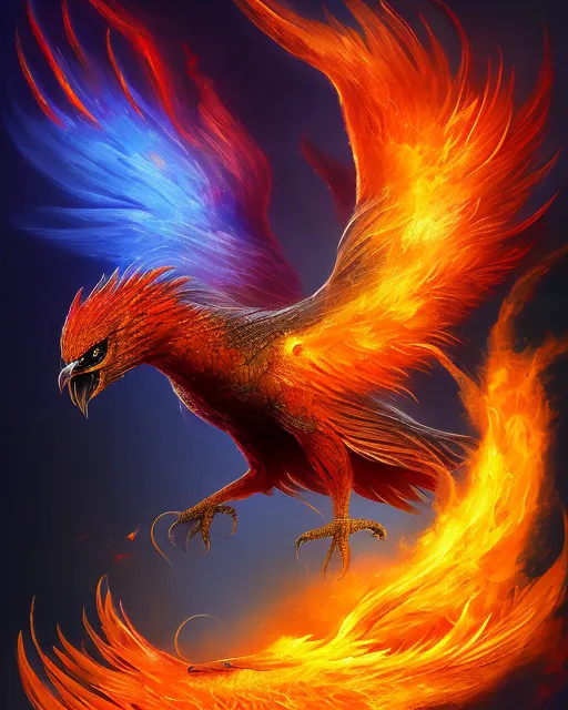 The Immortal Phoenix Bird Of Fire 🔥 Why such a sad ending to something of such Beauty?