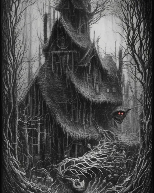 The VVitch of the Woods(Twisted childhood fantasy)