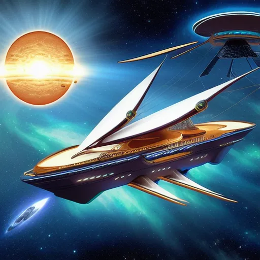 Advanced Alien Solar Wind Powered - Free AI Photo Generator - starryai