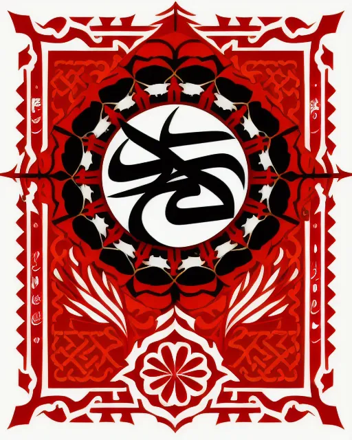Japanese emblem with islamic influence
