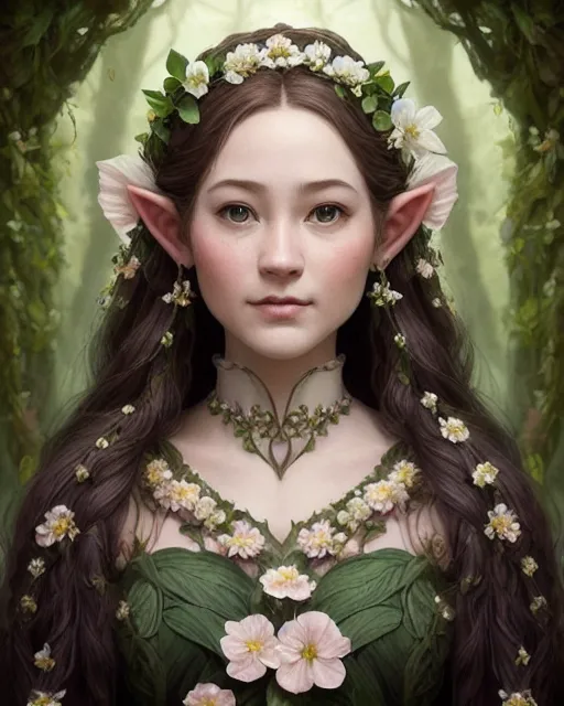 Elf maiden - Free AI Photo Generator - starryai