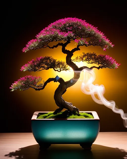 Peace-Bonsai, 3d, cool, complex, abstract, HD wallpaper