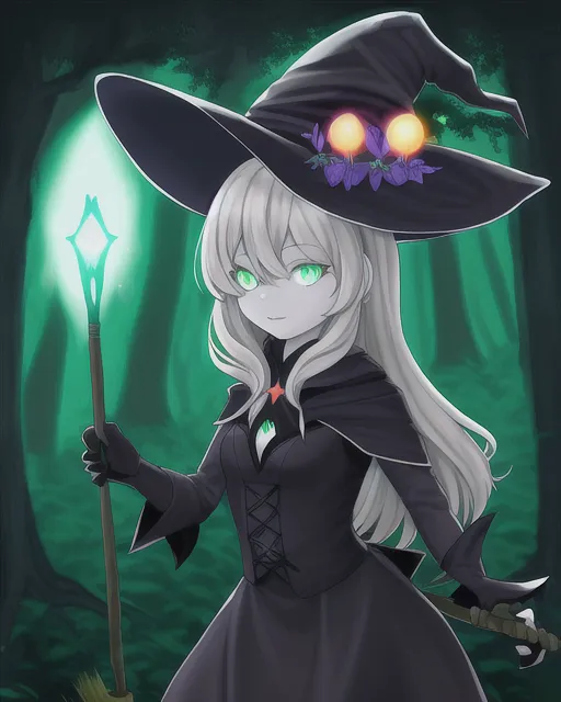 Witch in the forest