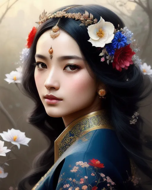 Asian beauty - starryai
