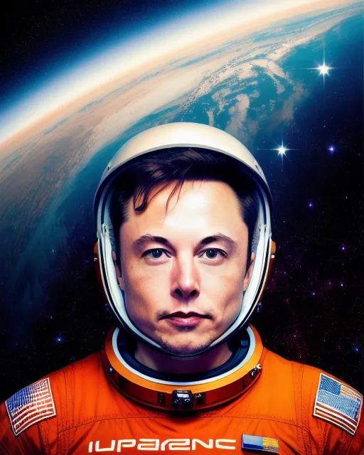 ELON MUSK - Free AI Photo Generator - starryai
