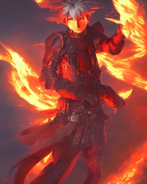 fire boy anime