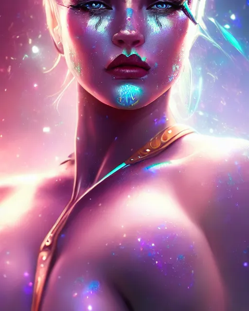 Cosmic woman - Free AI Photo Generator - starryai