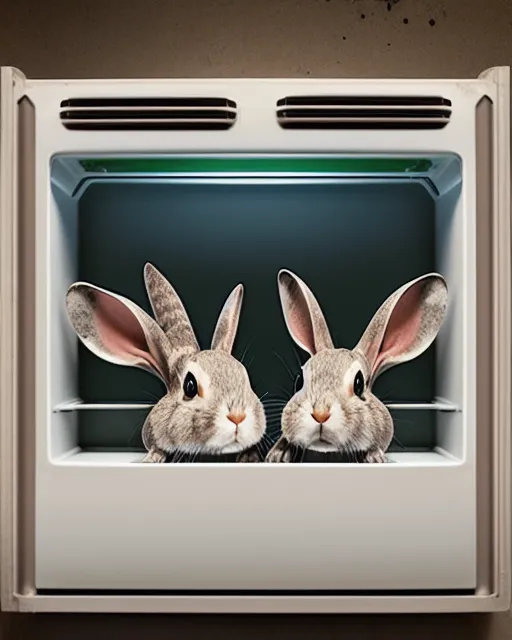 Rebellious Rabbits Rebellious rowdy reckless rabbits - Free AI Photo Generator - starryai