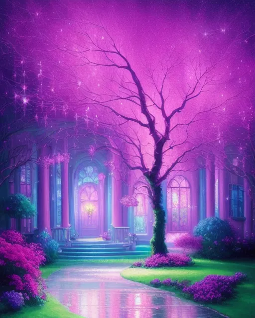 Fantasy landscape - Free AI Photo Generator - starryai